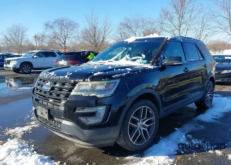 2016 Ford Explorer Sport из США, поврежденный, VIN 1FM5K8GT2GGB96308